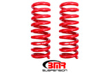 BMR Suspension SP112R - BMR 08-18 Dodge Challenger Rear Lowering Springs 1.25in Drop Performance Version Red