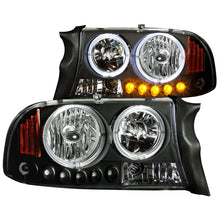 Load image into Gallery viewer, ANZO 111085 FITS: 1997-2004 Dodge Dakota Crystal Headlights Black 1pc