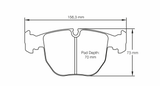 Pagid Racing 2683 RSL29 Compound Brake Pads