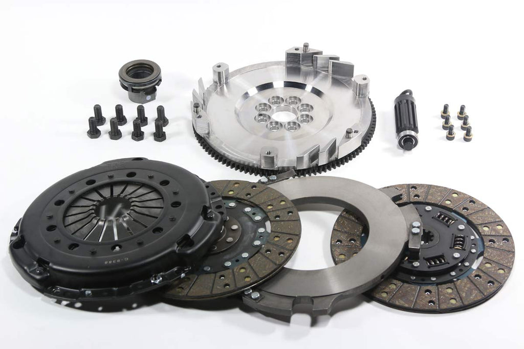 DKM Clutch MS-006-075 - BMW E9X 335i MS Organic Twin Disc Clutch Kit w/Flywheel