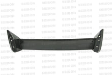 Load image into Gallery viewer, Seibon RS0305MITEVO8 FITS 03-05 Mitsubishi Lancer EVO VIII/IX OEM Carbon Fiber Rear Spoiler