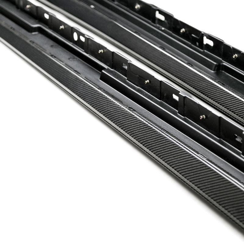 Seibon SS17HDCVR-OE FITS 2017 Honda Civic Type R OEM Carbon Fiber Side Skirts
