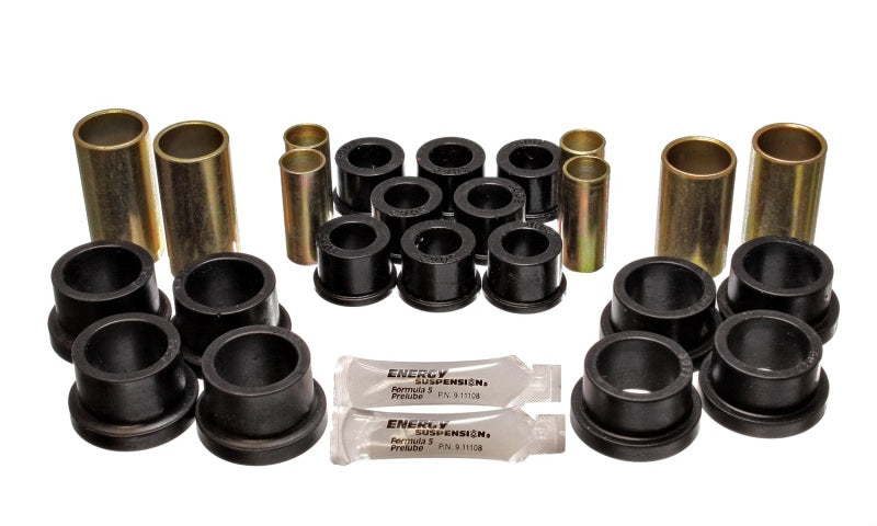 Energy Suspension 7.3104G - 70-78 Nissan 240Z/260Z/280Z Black Rear Control Arm Bushing Set