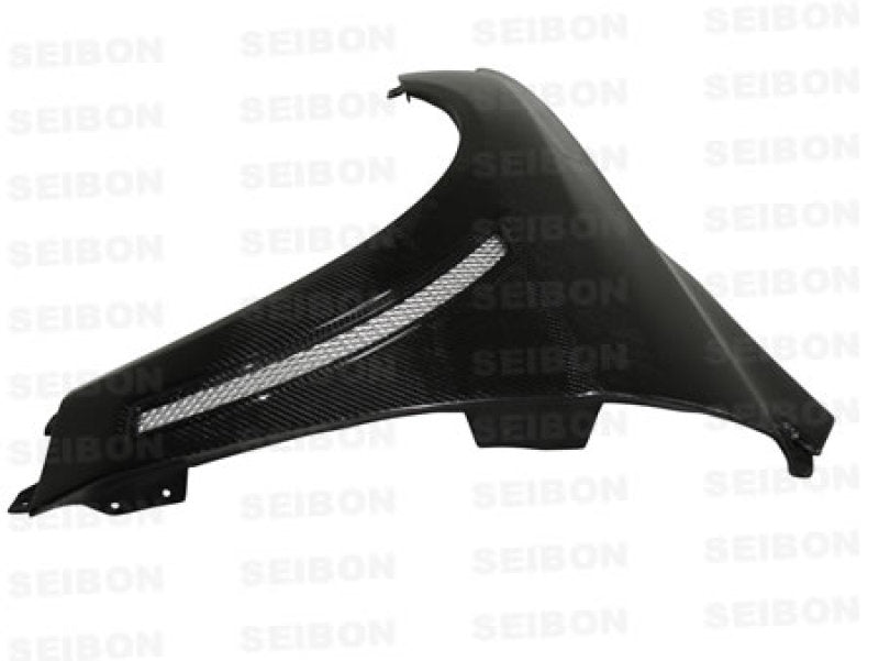 Seibon FF0809MITEVOX FITS 08-12 Mitsubishi Evo X 10mm Wider Carbon Fiber Fenders