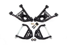 Load image into Gallery viewer, UMI Performance 403133-B FITS 64-72 GM A-Body Tubular Upper &amp; Lower Front A-Arm KitBlack