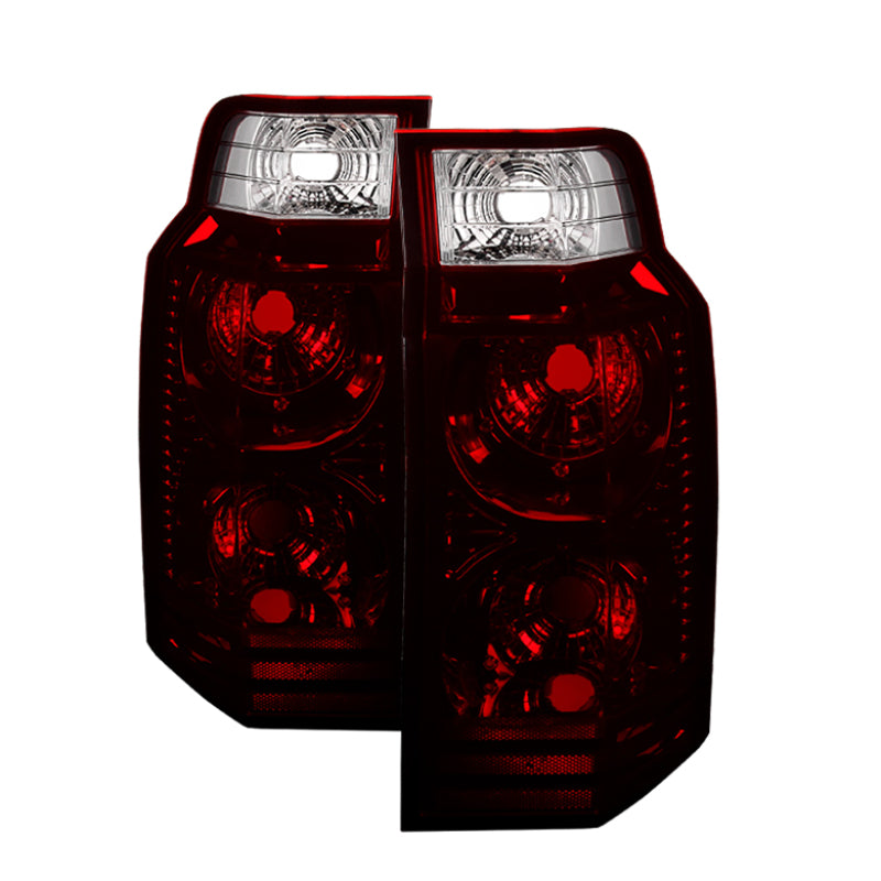 SPYDER 9031250 - Xtune Jeep Commander 06-10 OEM Style Tail Lights -Red Smoked ALT-JH-JCOM06-OE-RSM