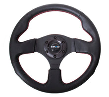 Load image into Gallery viewer, NRG RST-012R-RS - Reinforced Steering Wheel (320mm) Leather w/Red Stitch