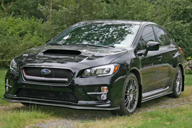 Rally Armor MF32-UR-BLK/BL FITS: 15+ Subaru WRX & STi Sedan Only UR Black Mud Flap w/ Blue Logo