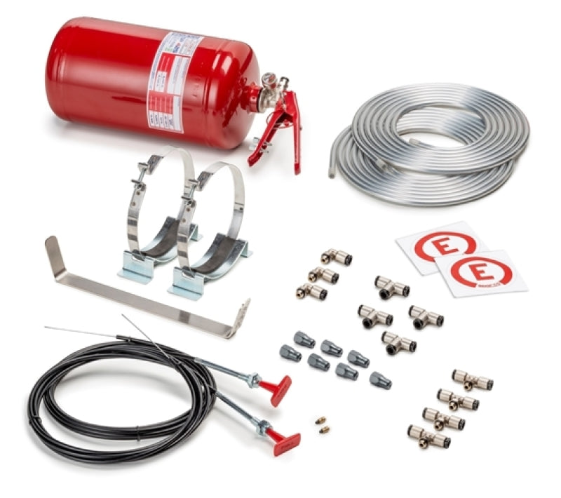 SPARCO 014772MSL -  -Sparco 4.25 Liter Mechanical Steel Extinguisher System