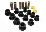 Energy Suspension 4.2148G FITS 4.2148G FITS 00-04 Ford Excursion 4WD / 99-04 F250/F350 4WD Black Front Leaf Spring Bushing Set