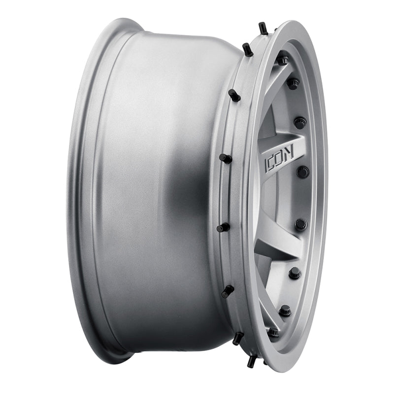 ICON 21817857345TT - Rebound Pro 17x8.5 5x5 -6mm Offset 4.5in BS 71.5mm Bore Titanium Wheel