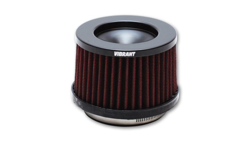 Vibrant The Classic Perf Air Filter 4.75in O.D. Cone x 3-5/8in Tall x 4in inlet I.D. Turbo Outlets - free shipping - Fastmodz