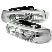 Load image into Gallery viewer, SPYDER 5012487 - Spyder Chevy Silverado 1500/2500 99-02 Crystal Headlights Chrome HD-YD-CSIL99-C