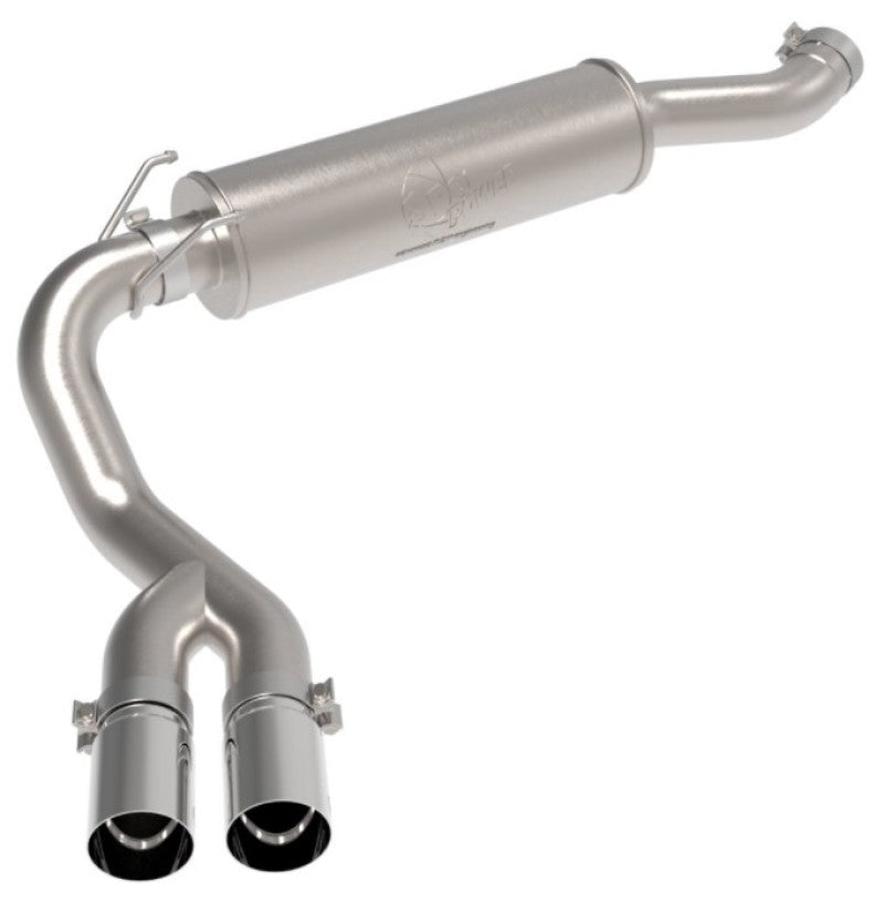 aFe 49-42082-P FITS POWER Rebel Series 3.5in SS Cat Back Exhaust w/Pol Tips 19-21 RAM V8-6.4L Hemi