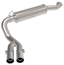 Load image into Gallery viewer, aFe 49-42082-P FITS POWER Rebel Series 3.5in SS Cat Back Exhaust w/Pol Tips 19-21 RAM V8-6.4L Hemi