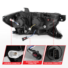 Load image into Gallery viewer, ANZO 111562 FITS 16-22 Toyota Tacoma SR/SR5 ONLY Full LED Proj Headlights w/Light Bar Seq. Blk w/Initiation Lgt