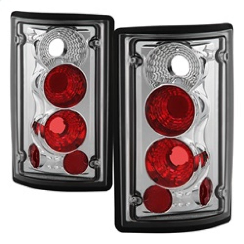 SPYDER 5002921 - Spyder Ford Excursion 00-06/Econoline 150/250/350/450/550 95-06 Euro Tail Lights Chrm ALT-YD-FEC00-C