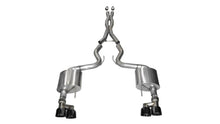 Load image into Gallery viewer, CORSA Performance 14335BLK FITS Corsa 15-16 Ford Mustang GT 5.0 3in Cat Back Exhaust Black Quad Tips (Xtreme)