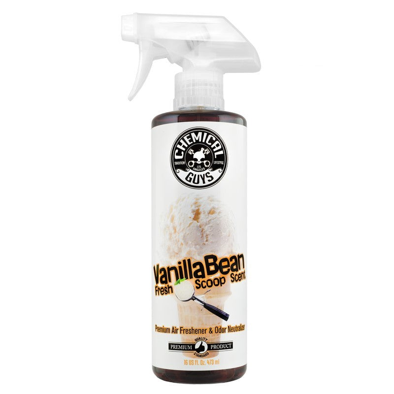 Chemical Guys AIR23116 - Vanilla Bean Air Freshener & Odor Eliminator16oz