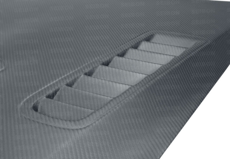 Seibon HD0910NSGTR-ES-DRY FITS 09-15 Nissan Skyline R35 GT-R ES Style Dry Carbon Fiber Hood