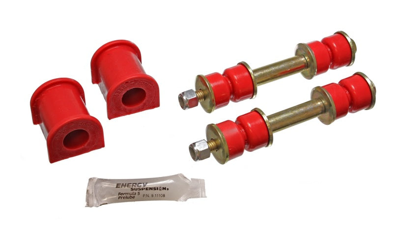 Energy Suspension 7.5109R - 86-97 Nissan 720 & Hardbody PickUp 4WD Red 20mm Front Sway Bar Frame Bushings