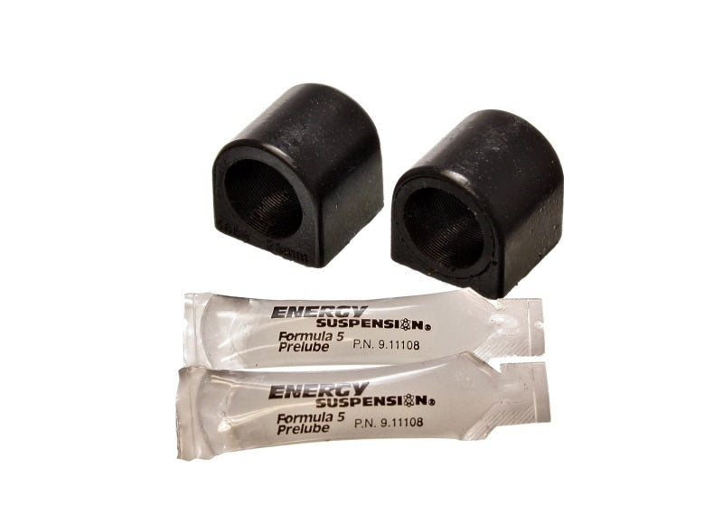 Energy Suspension 8.5134G - 87-92 Toyota Supra Black 23mm Rear Sway Bar Bushing Set