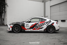 Load image into Gallery viewer, Seibon FF1213SCNFRS FITS 12-13 BRZ/FRS 10mm Wider Carbon Fiber Fenders (Pair)