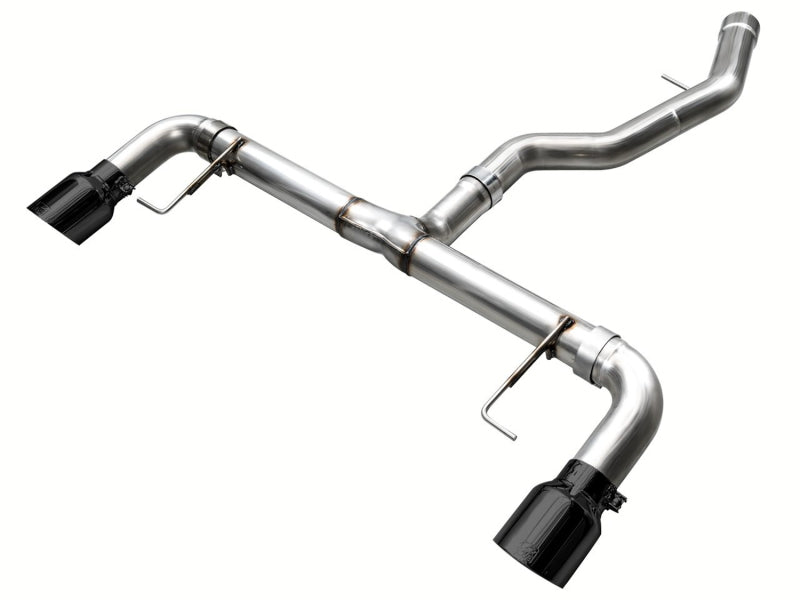 AWE Tuning 3020-33429 FITS AWE 19-23 BMW 330i / 21-23 BMW 430i Base G2X Track Edition Axle Back Exhaust - Diamond Black