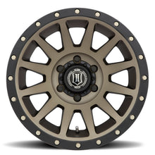 Load image into Gallery viewer, ICON Compression 17x8.5 6x5.5 0mm Offset 4.75in BS 106.1mm Bore Bronze Wheel - free shipping - Fastmodz