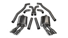 Load image into Gallery viewer, CORSA Performance 14971 FITS Corsa 12-13 Chevrolet Camaro Coupe ZL1 6.2L V8 Polished Sport Cat-Back + XO Exhaust