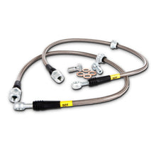 Load image into Gallery viewer, StopTech 00-05 Toyota MR2 Spyder Front Stainless Steel Brake Lines