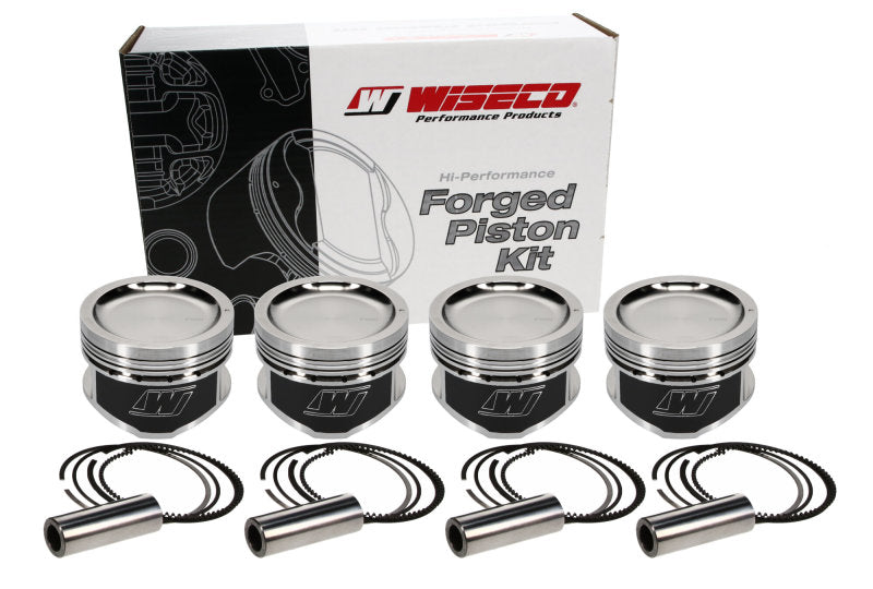 Wiseco K587M895 - Nissan KA24 Dished 10.6:1 CR 89.5mm Piston Kit