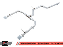 Load image into Gallery viewer, AWE Tuning 3020-22034 FITS 18-21 Volkswagen Jetta GLI Mk7 Track Edition Exhaust - Chrome Silver Tips (Fits OEM DP)