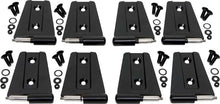 Load image into Gallery viewer, Kentrol 50576 FITS 07-18 Jeep Wrangler JK Door Hinge Set 8 Pieces 4 DoorPowdercoat Black