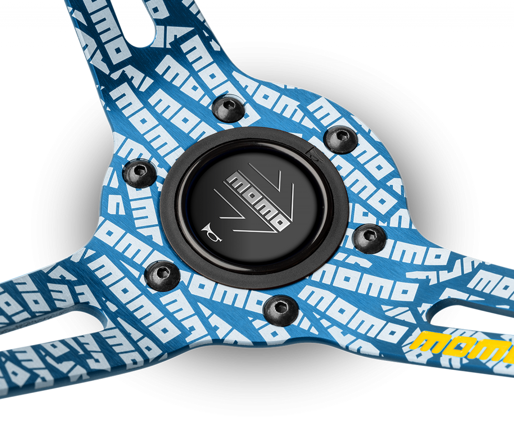 MOMO ULTRA Steering Wheel Blue