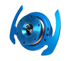 Load image into Gallery viewer, NRG SRK-700BL - Quick Release Kit Gen 4.0 Blue Body / Blue Ring w/ Handles