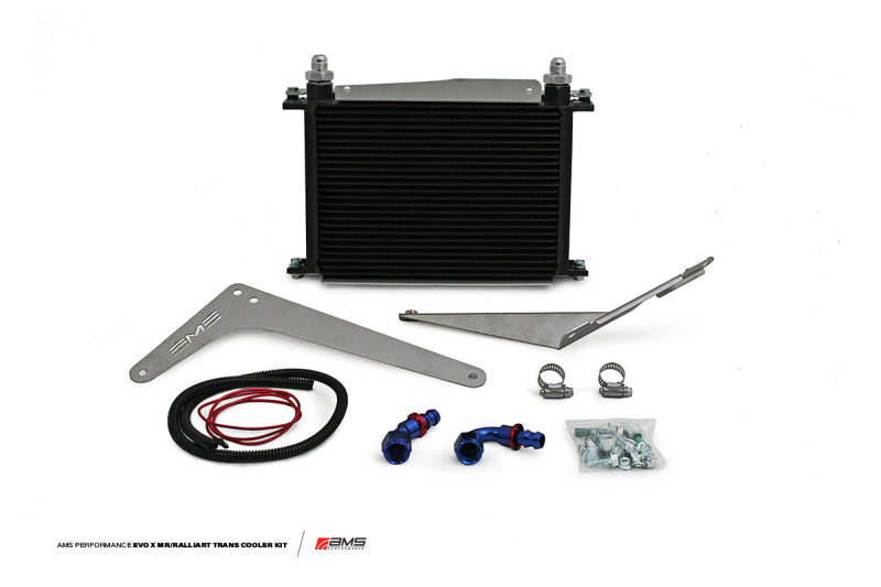 AMS AMS.04.02.0001-1 - Performance 08-15 Mitsubishi EVO X MR/Ralliart SST Transmission Oil Cooler Kit