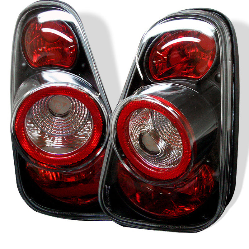 SPYDER 5006240 - Spyder Mini Cooper 02-06/Cooper Convertibles 05-08 Euro Style Tail Lights Black ALT-YD-MC02-BK