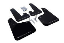 Load image into Gallery viewer, Rally Armor MF14-UR-BLK/SIL FITS: 2010+ Subaru Legacy UR Black Mud Flap w/ Silver Logo