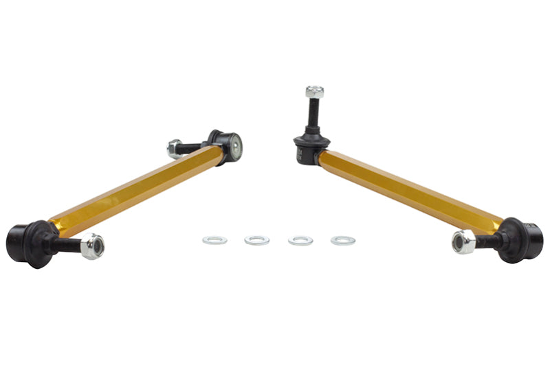 Whiteline KLC151 - 06/05+ Ford Focus LS / 05/09+ Mazda 3 BK Front Swaybar Link Kit H/Duty Adj Steel Ball