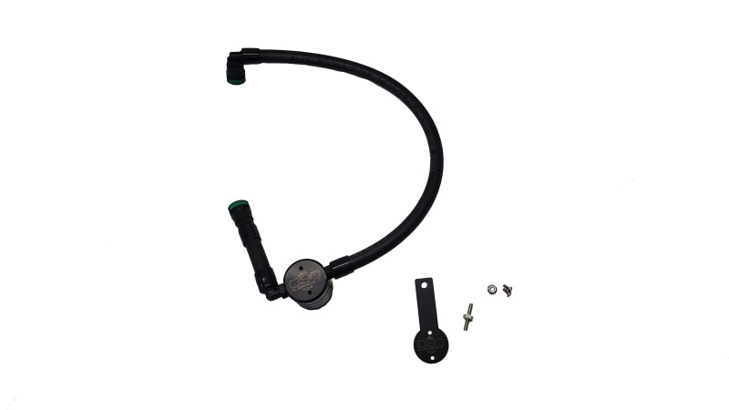 J&L 3074P-B FITS 16-22 Dodge Durango / Jeep Grand Cherokee 3.6L Oil Separator 3.0 Passenger SideBlack Anodized