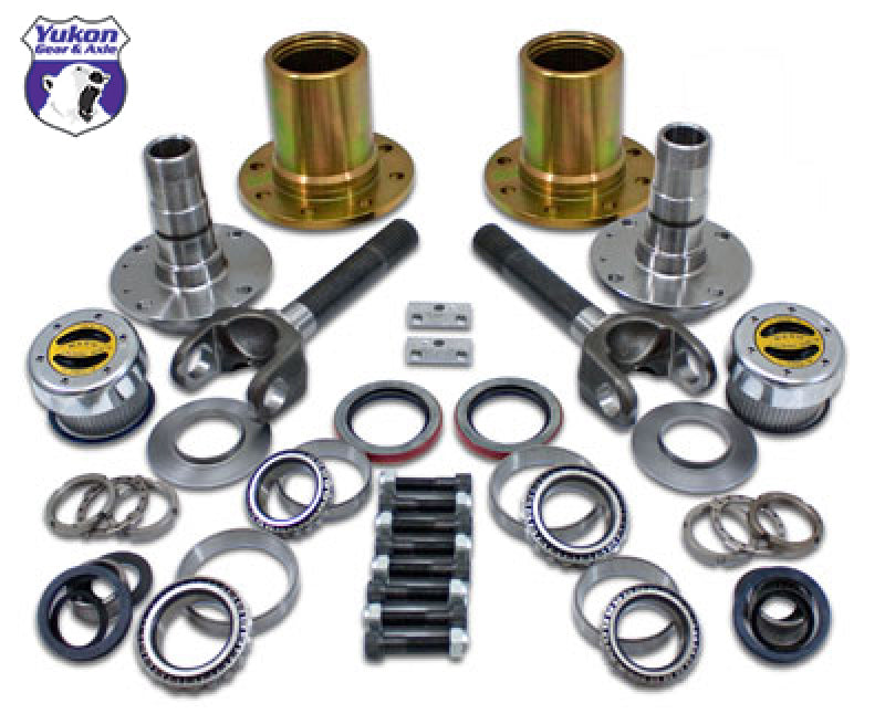 Yukon Gear & Axle YA WU-07 - Yukon Gear Spin Free Locking Hub Conv Kit For Dana 30 & Dana 44 TJ / XJ / YJ / 27 Spline / 5 X 4.5in