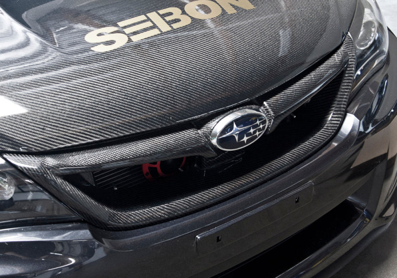 Seibon FG0809SBIMP4D-STI FITS 11-13 Subaru Impreza/WRX/STi Carbon Fiber Front Grill