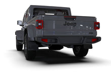 Load image into Gallery viewer, Rally Armor MF104-BLK-GRY FITS: FITS 19-23 Jeep JT Gladiator Mojave/Rubicon Black Mud Flap w/ Grey Logo