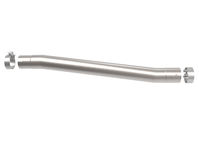 aFe 49C44137NM FITS 20-21 GM Trucks (V8-6.2L) 409 Stainless Steel Muffler Delete Pipe