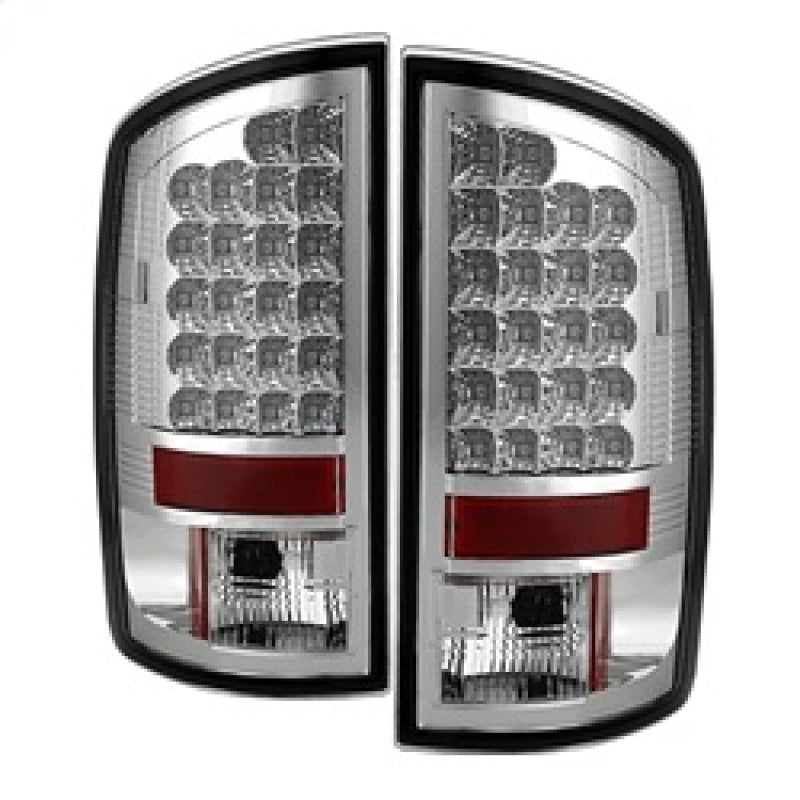 SPYDER 5002563 - Spyder Dodge Ram 02-06 1500/Ram 2500/3500 03-06 LED Tail Light Chrome ALT-YD-DRAM02-LED-C