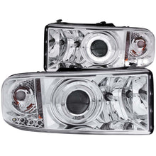 Load image into Gallery viewer, ANZO 111195 FITS: 1994-2001 Dodge Ram Projector Headlights w/ Halo Chrome