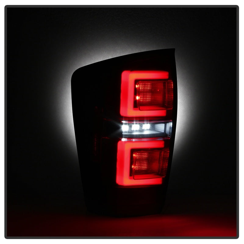 SPYDER 5085740 - Spyder 16-17 Toyota Tacoma LED Tail LightsBlack Smoke (ALT-YD-TT16-LED-BSM)