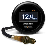 Innovate Motorsports 39350 - Innovate MTX-OL PLUS Wideband Digital Air/Fuel Ratio OLED Gauge Kit 8ft w/O2 Sensor