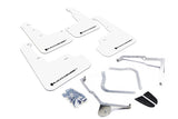 Rally Armor MF32-UR-WH/BLK FITS: 15-21 Subaru WRX/STI (Sedan ONLY) White UR Mud Flap w/ Black Logo